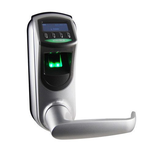 Fingerprint sensor lock