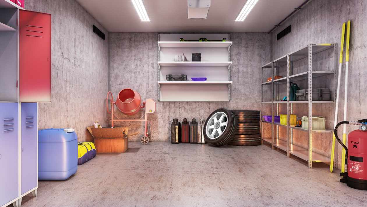 Garage Clean and Clutter-Free